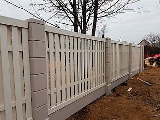 Забор построенный нами